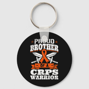 Llavero Orgulloso Hermano De Una Cinta De Concientización 