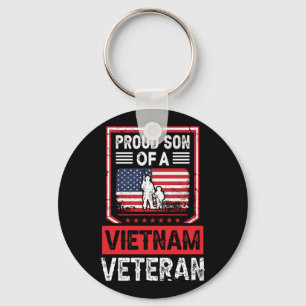 Llavero Orgulloso Hijo De Un Veterano Vietnam