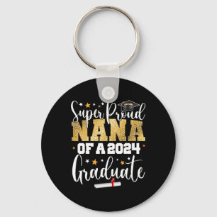 Llavero Orgulloso Nana 2024 Graduate Senior Graduation Col