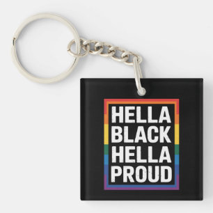 Llavero Orgulloso Negro Orgulloso Orgullo Gay Afroamerican