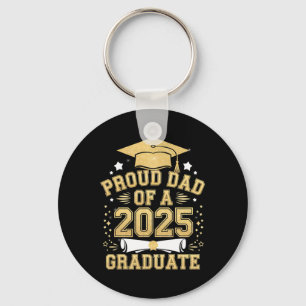 Llavero Orgulloso Padre De Graduación 2025