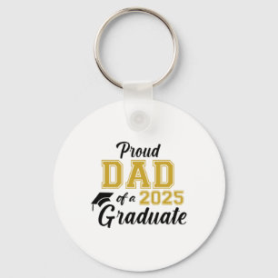Llavero Orgulloso Padre De Graduación 2025 De Papá Graduad