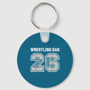 Llavero Orgulloso Padre de Luchador Senior 2026
