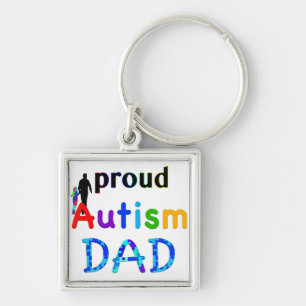 Llavero Orgulloso padre del autismo
