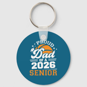 Llavero Orgulloso Papá 2026 Baloncesto Senior