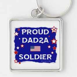 Llavero Orgulloso papá 2A Soldado