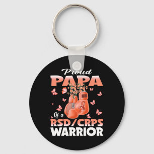 Llavero Orgulloso Papa De Rsd Crps Boxeo De Conciencia De