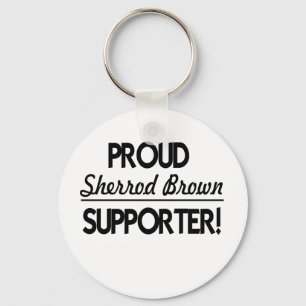 Llavero ¡Orgulloso partidario de Sherrod Brown!