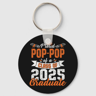 Llavero Orgulloso Pop-Pop De Un Grado Superior De Graduado