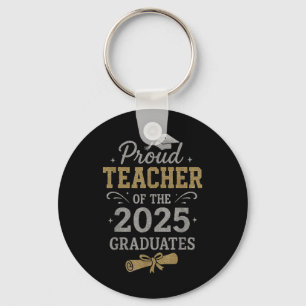 Llavero Orgulloso Profesor Del Graduado Superior De 2025