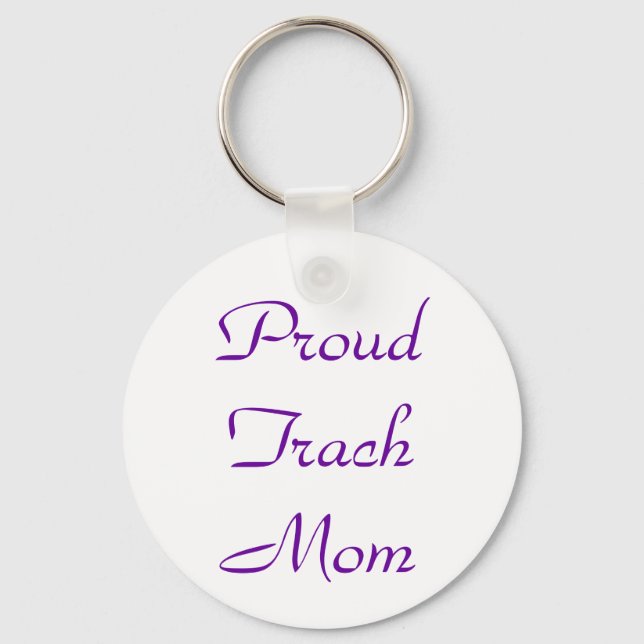 Llavero Orgulloso Trach Mom Keychain (Anverso)