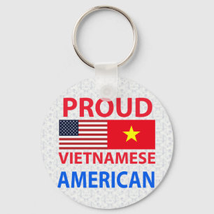 Llavero Orgulloso vietnamita estadounidense