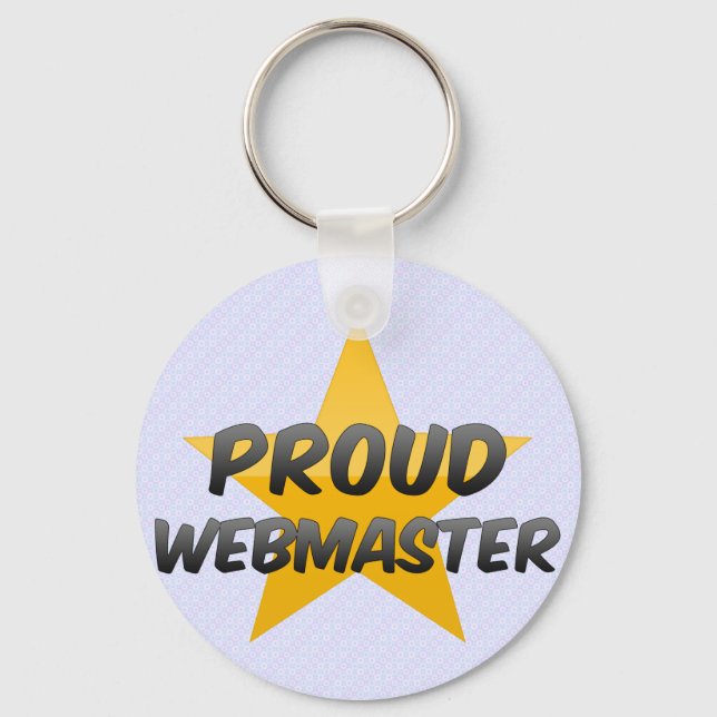 Llavero Orgulloso Webmaster (Anverso)