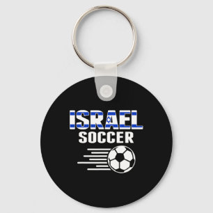 Llavero Orgullosos aficionados al fútbol israelí Jersey -
