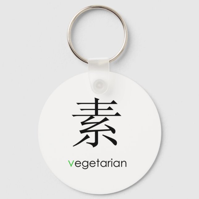 Llavero Oriental vegetariana (Anverso)
