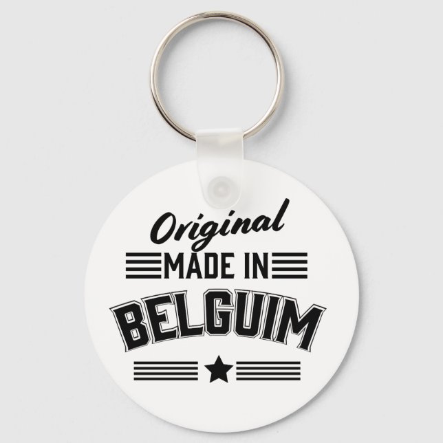 Llavero Original hecho en Bélgica (Anverso)