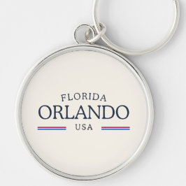 Llavero Orlando Florida Heritage - Classic Cream