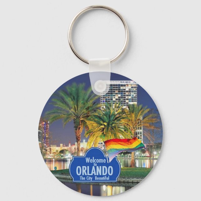 Llavero Orlando Florida Keychain (Anverso)