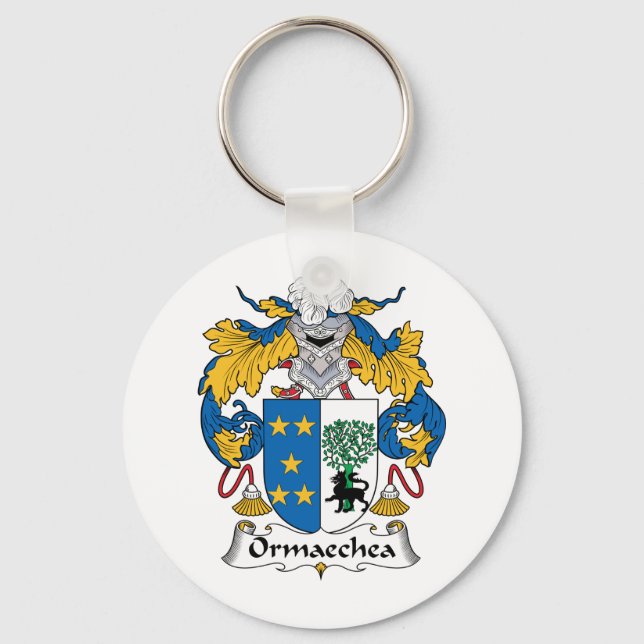 Llavero Ormaechea Family Crest (Anverso)