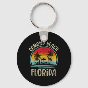 Llavero Ormond Beach Florida Palma Árbol Familia Verano Va