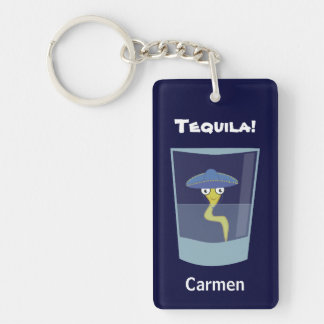 Llavero Ornamento de gusano de Tequila