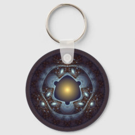 Llavero Ornamento fractal mágico místico