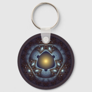 Llavero Ornamento fractal mágico místico