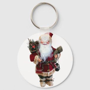 Llavero Ornamento navideño muñeca de Santa Claus
