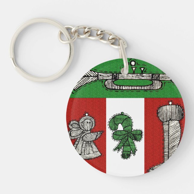 Llavero Ornamentos de época (Frente)