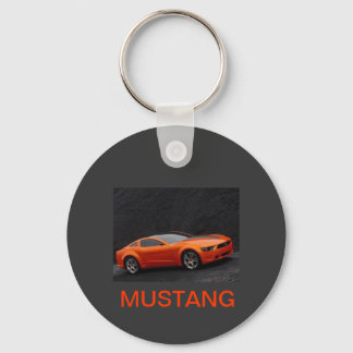 LLAVERO ORNANGE MUSTANG