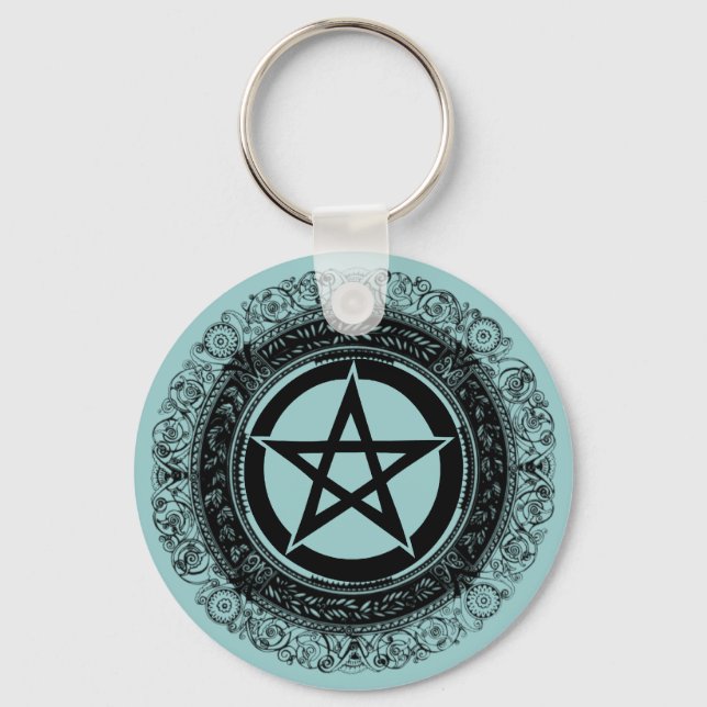 Llavero Ornate Pentacle (Anverso)