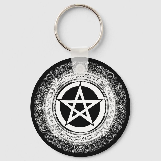 Llavero Ornate Pentacle (Anverso)