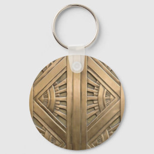 Llavero oro, Art Nouveau, art deco, vintage, moda, elegant