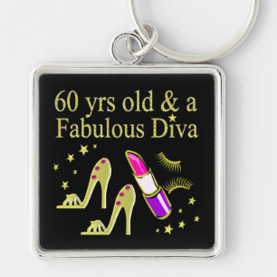LLAVERO ORO DE 60 AÑOS Y UNA FABULOSA DIVA