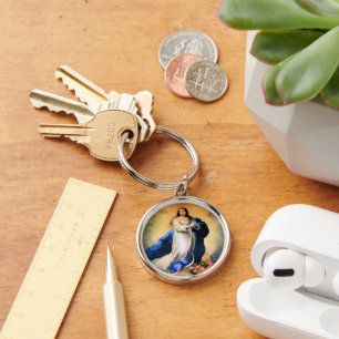 Llavero Oro de la inmaculada concepción