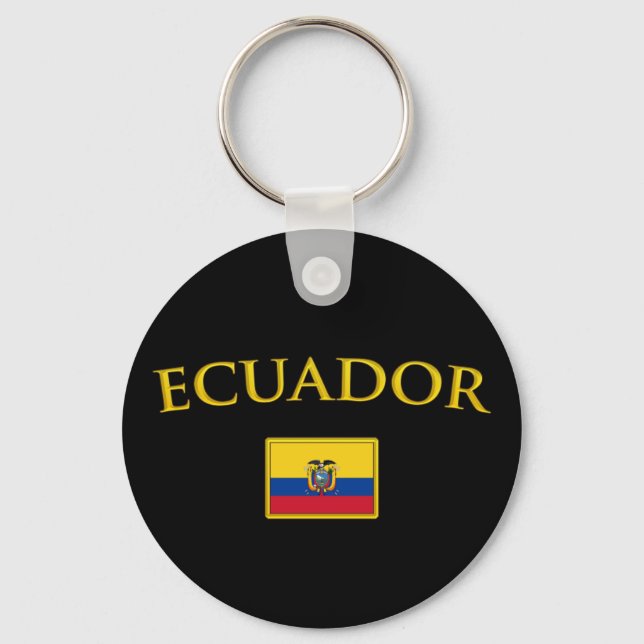 Llavero Oro Ecuador (Anverso)