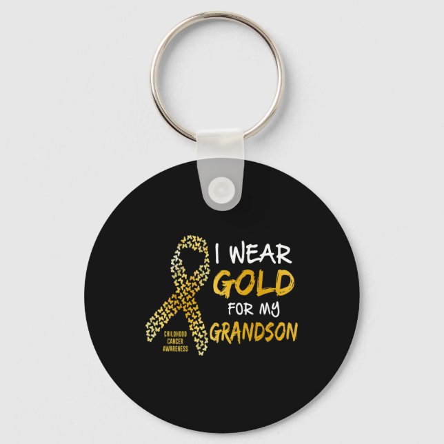 Llavero Oro para la toma de conciencia sobre el cáncer inf (Anverso)