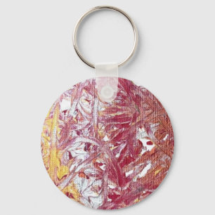 Llavero Oro, Plata, Rojo, Oro Rosa, Obra de Arte de Mármol