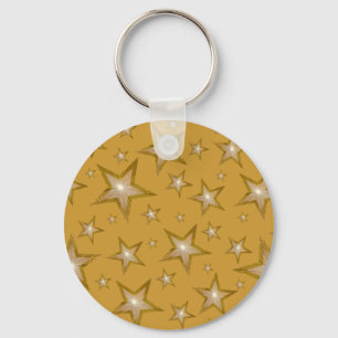 Llavero Oro Stars keychain gold