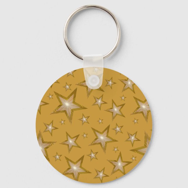 Llavero Oro Stars keychain gold (Anverso)