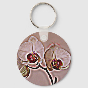 Llavero orquídea