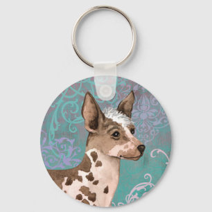 Llavero Orquídea peruana elegante del inca