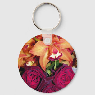 Llavero Orquídeas y Rosas_