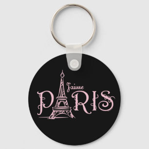 Llavero (oscuro) de J'aime París