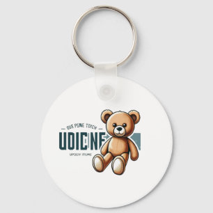 Llavero 🧸 Osito de peluche lindo estilo vintage   Juguete