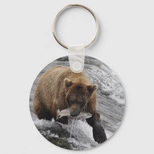 LLAVERO OSO DE BROWN DE ALASKA