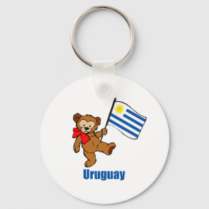 Llavero Oso de peluche de Uruguay