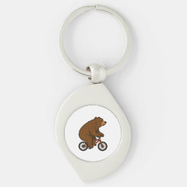 Llavero Oso en bicicleta – Vibraciones de paseo salvaje