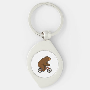 Llavero Oso en bicicleta – Vibraciones de paseo salvaje