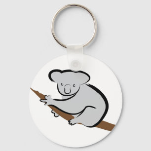 Llavero Oso Koala en árbol